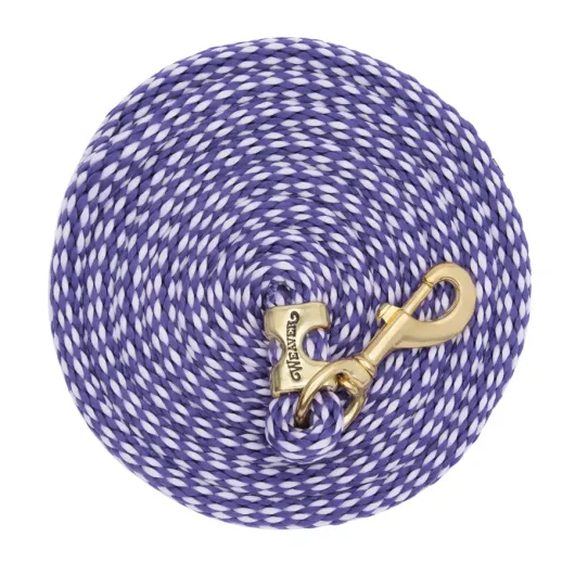 Weaver Führstrick mit Karabiner in purple - lavender
