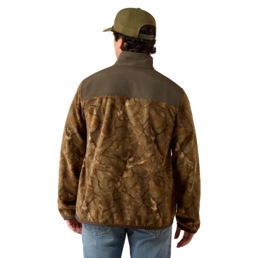 Ariat Basis Fleece Pullover Savannah - Tan Camo