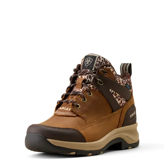 Ariat Damen Reitschuh Terrain H2O Natural Tan - Animal Print