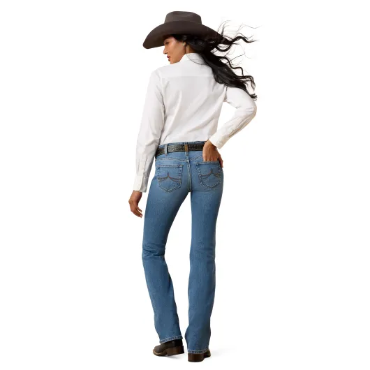 Ariat Damen Western Jeans Perfect Rise Bootcut Nayelli