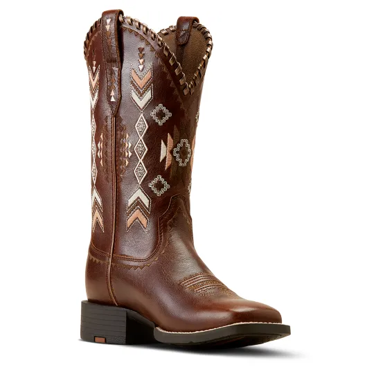 Ariat Damen Westernstiefel Round Up Skyler Canyon Tan