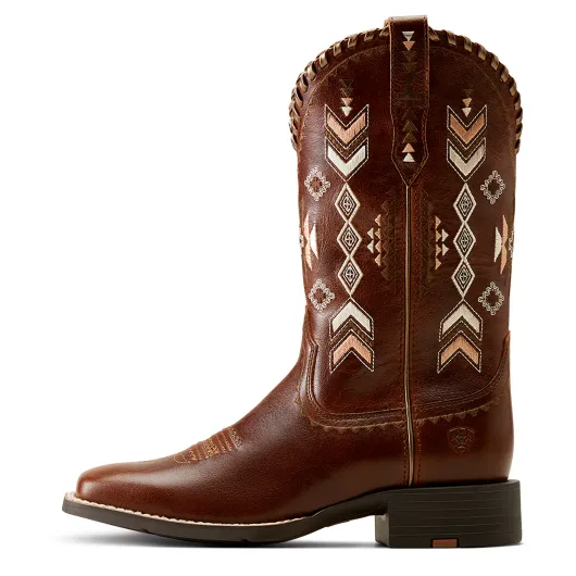 Ariat Damen Westernstiefel Round Up Skyler Canyon Tan