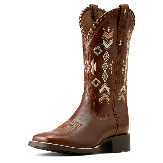 Ariat Damen Westernstiefel Round Up Skyler Canyon Tan