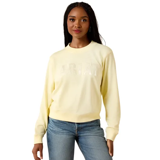 Ariat Essential Crew Sweatshirt Pear Sorbet