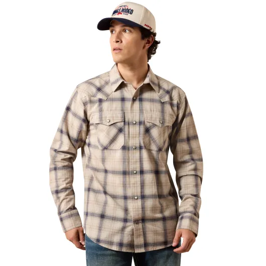 Ariat Herren Retro Shirt Hudde Peyote Plaid