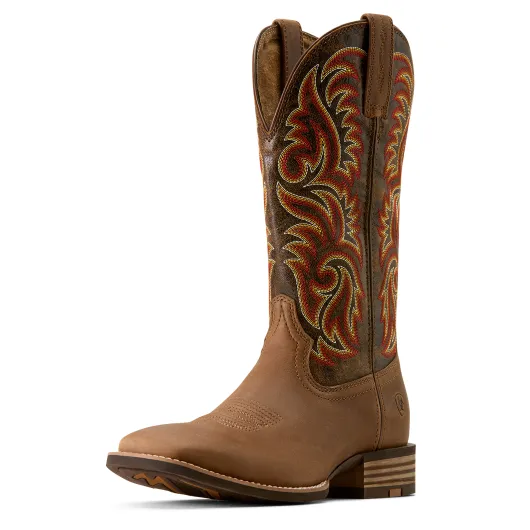 Ariat Herren Westernboots Arrowrock Bronzed Mocha - Tabacco Tan