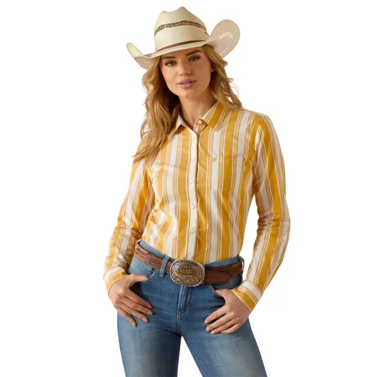 Ariat Kirby Stretch Western Shirt NUGGET STRIPE