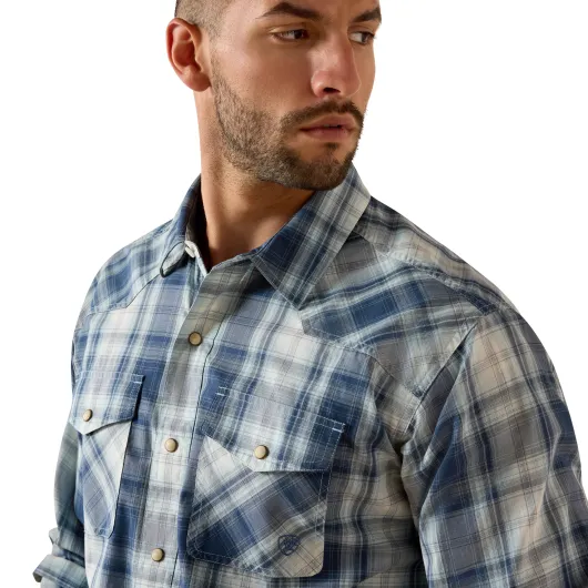 Ariat Retro Shirt Heathcliff Key Largo Plaid