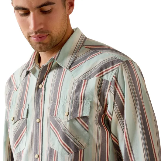 Ariat Retro Shirt Hesperus Aquifer Plaid
