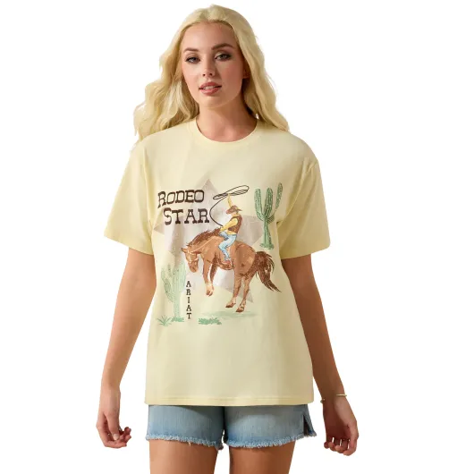 Ariat Rodeo Star Boyfriend T-Shirt Pear Sorbet
