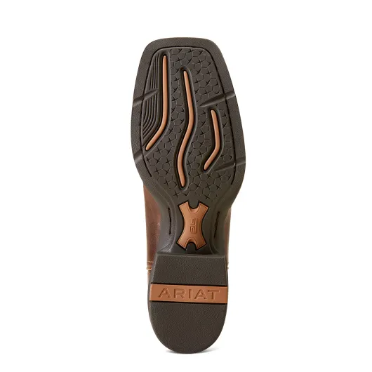 Ariat Round Up Wide Square Toe Damen Western Boot ARIZONA BROWN|COPPER FLORAL EMBOSS