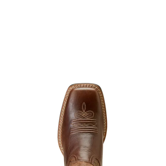 Ariat Round Up Wide Square Toe Damen Western Boot ARIZONA BROWN|COPPER FLORAL EMBOSS