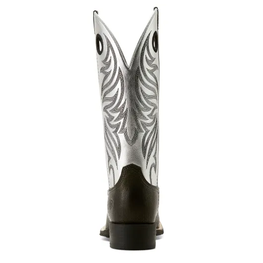 Ariat Westernboot Round Up Ryder carbon-antique silver