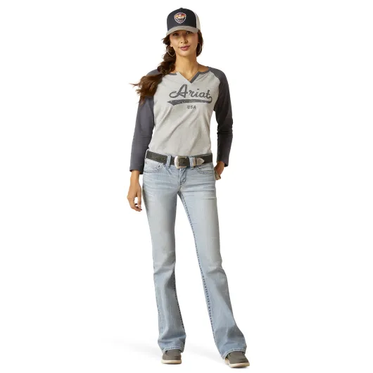 Ariat Westernjeans R.E.A.L. Mid Rise Boot Cut Kehlani