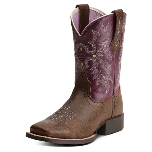 Ariat Youth Westernboots Tomstone Vintage Bomber/Plum
