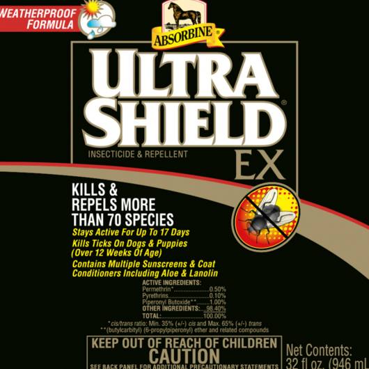 Fliegenspray Absorbine Ultra Shield Black