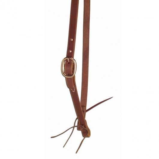 Western Einohrtrense Harnessleder dunkel