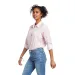 Ariat VentTEK Stretch Shirt Quartz Pink Leopard