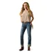 Ariat Damen Jeans Mid Rise Straight Leg Estelle