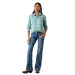 Ariat Billie Jean Shirt Adriatic Plaid