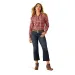 Ariat Billy Jean Western Shirt Sunkissed Plaid