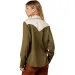 Ariat Damen Westernbluse Bellamy Ivy Green - Parchment