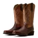 Ariat Damen Westernboots Round Up Cutter Toe Espresso - Copper Ridge