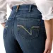 Ariat Damen Westernjeans High Rise Boot Cut Mazie