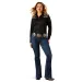 Ariat Dawn Western Snap Shirt Black