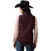 Ariat Dilon 2.0 Reversible Insulated Vest Chocolate Plum - Lakeside Southwest