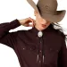 Ariat Earthbound Western Snap Shirt Chocolate Plum