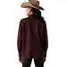 Ariat Earthbound Western Snap Shirt Chocolate Plum