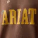 Ariat Essential Crew Sweatshirt Chicory Coffee Heather