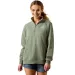 Ariat Foundation Logo 1/2Zip Sweatshirt Seaspray