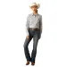 Ariat Kirby Stretch Western Shirt True Blue