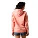 Ariat Logo Hoodie 2.0 Peach - Amber Heather