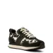Ariat Ranch Runner Black Suede - Black & White Hair On