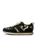 Ariat Ranch Runner Black Suede - Black & White Hair On