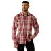 Ariat Retro Shirt Hawthorne Brick Red Plaid