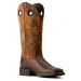 Ariat Westernreitstiefel Round Up Ryder Dark Cacao - Distressed Leopard