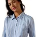 Ariat Team Shirt Kirby Ashley Blue Stripe