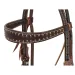 Weaver Western Outlaw Headstall Copper Accents