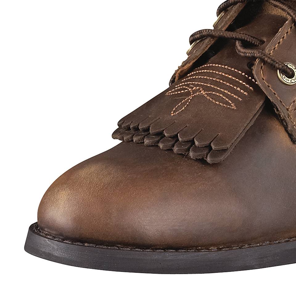 Bottes western femme Ariat Heritage Lacer pointure 8,5B cuir