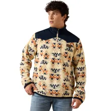 Charakterstarker Fleece mit Arro...