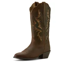 Ariat Damen Westernboots Heritage R-Toe Retro Sassy Brown - Bronze