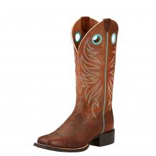 Ariat Damen Westernstiefel Round Up Ryder Sassy Brown