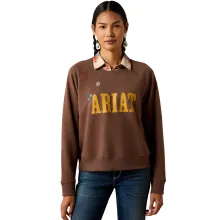 Ariat Essential Crew Sweatshirt Chicory Coffee Heather