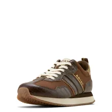 Ariat ranch Runner Aged Tan - Lux Espresso Croc Print