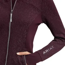 Ariat TEK Full Zip Sweatjacke Lumina Mulberry