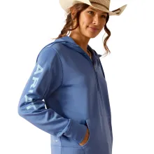 Ariat Tek Hoodie 1/2 Zip Dutch Blue